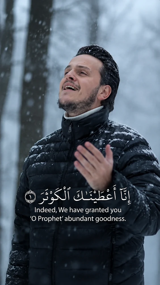A finished vertical clip with Arabic and English captions